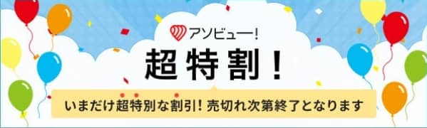 アソビュー超特割の紹介画像