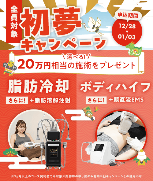 ディオクリニックの初夢キャンペーン