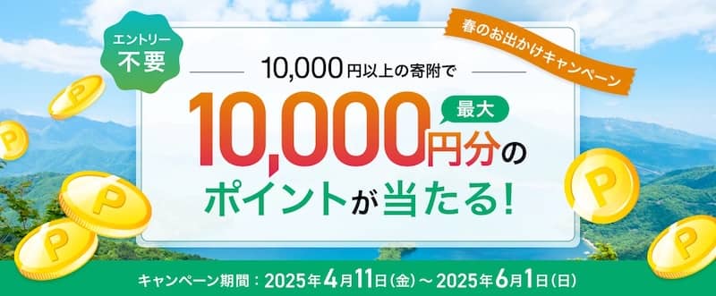 アソビュー!ふるさと納税 春のお出かけキャンペーン